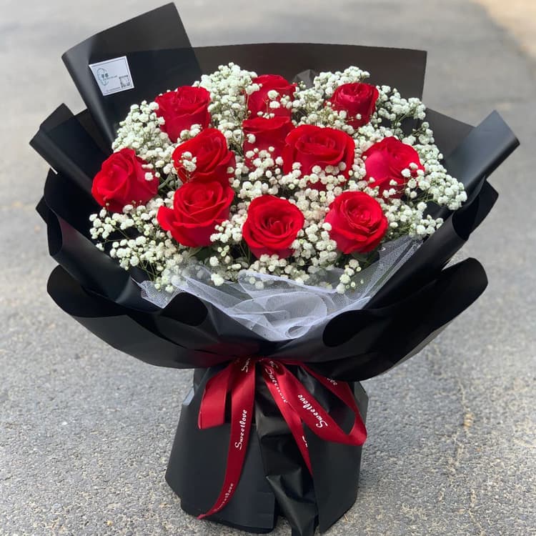 11朵红玫瑰28款