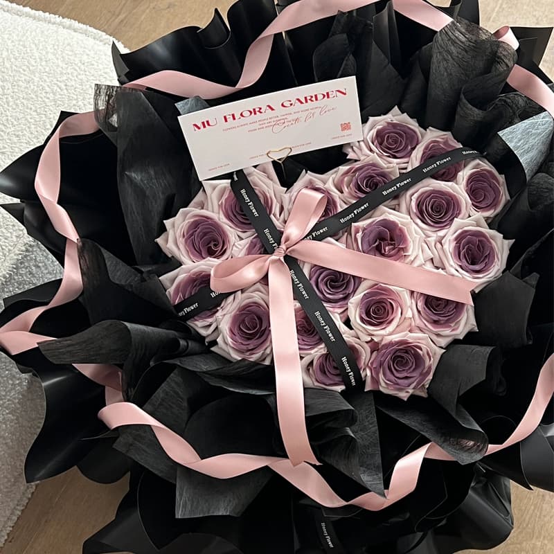 19朵乌梅子酱玫瑰B款