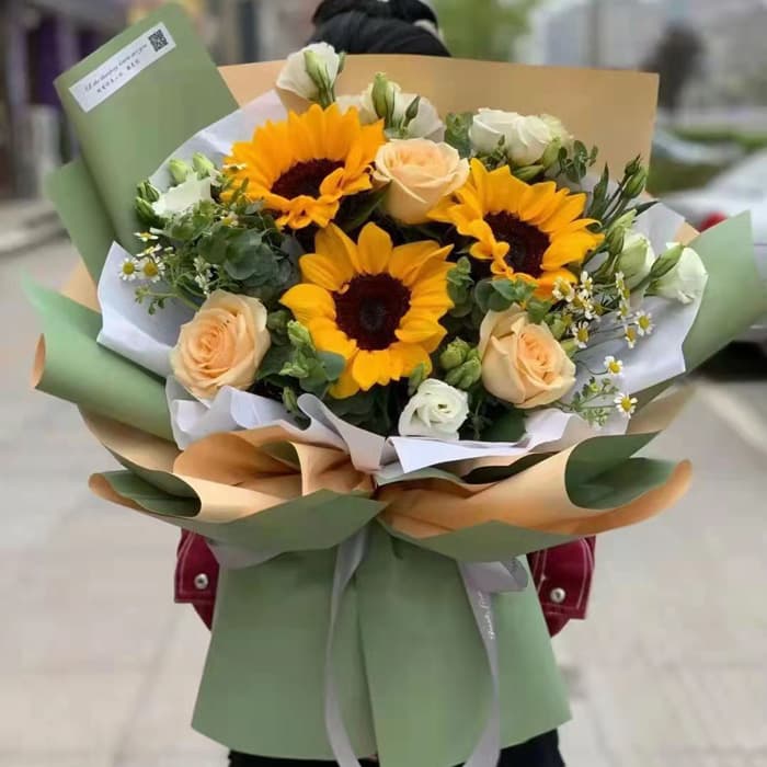 3朵向日葵E款